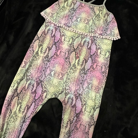 PixieLane Jumpsuit BUNDLE! 3 Colorful Animal Print Bodysuits - Picture 8 of 16